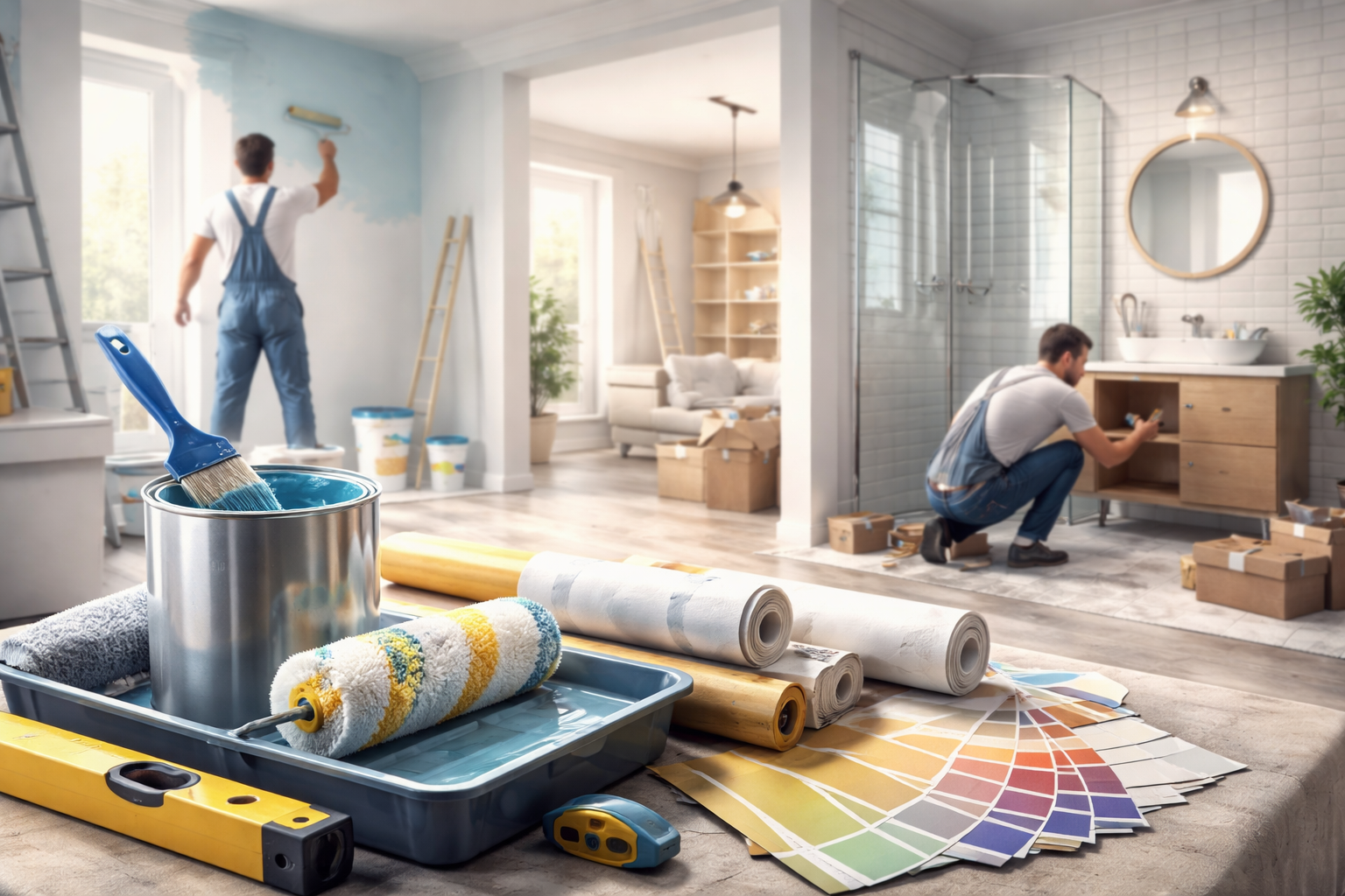 Монтаж кухонь