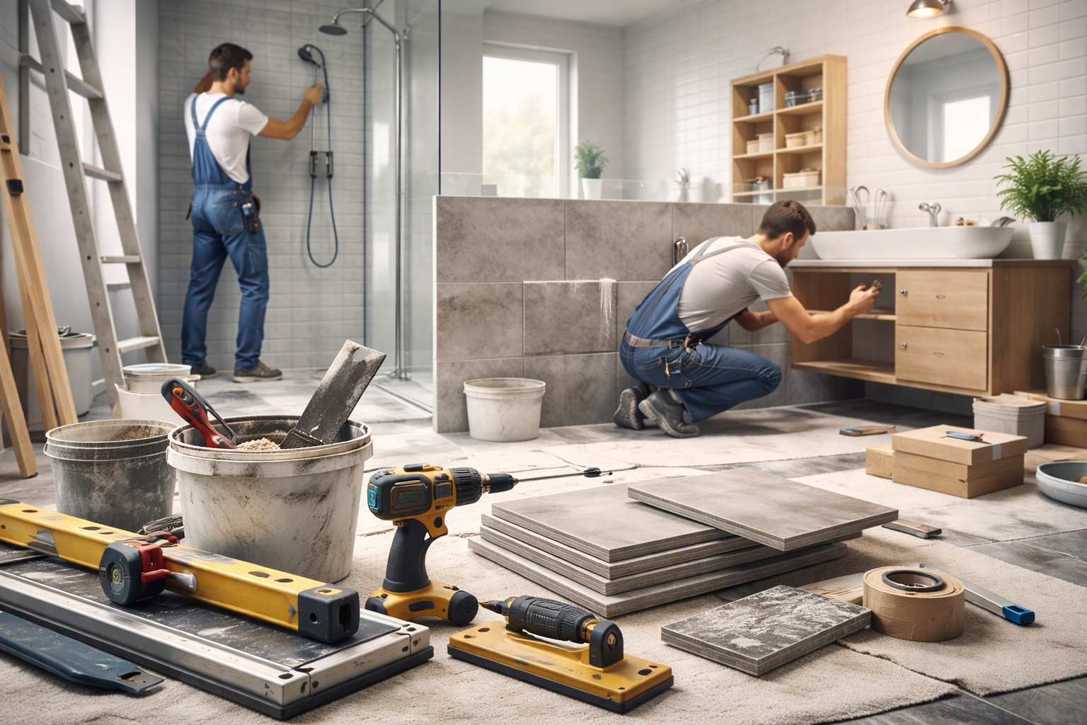 Монтаж кухонь